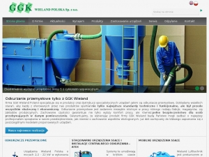 Urządzenia do odpylania przestrzeni przemysłowych